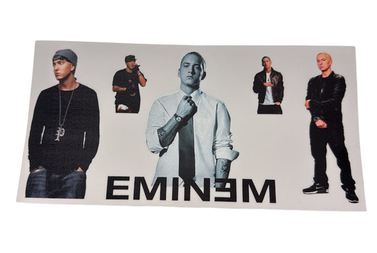 Eminem white shirt Cup Transfer