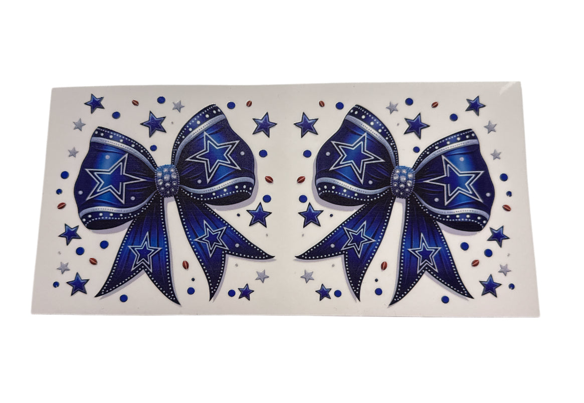 Dallas Cowboys double bows Cup Transfer