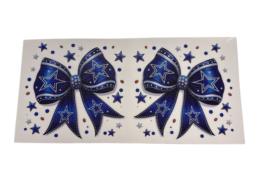 Dallas Cowboys double bows Cup Transfer