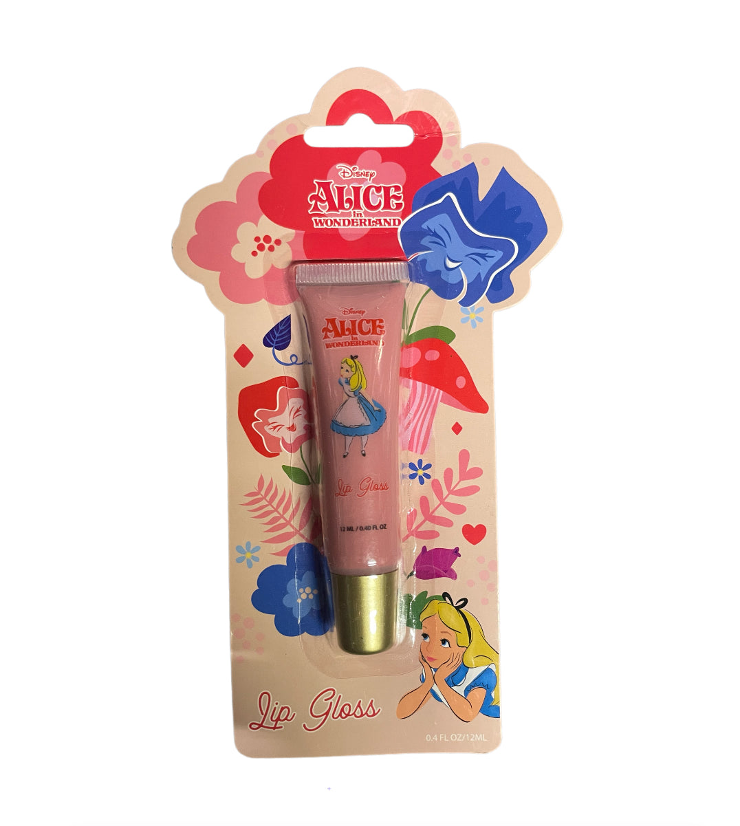 Alice’s in wonderland lip gloss pinkish