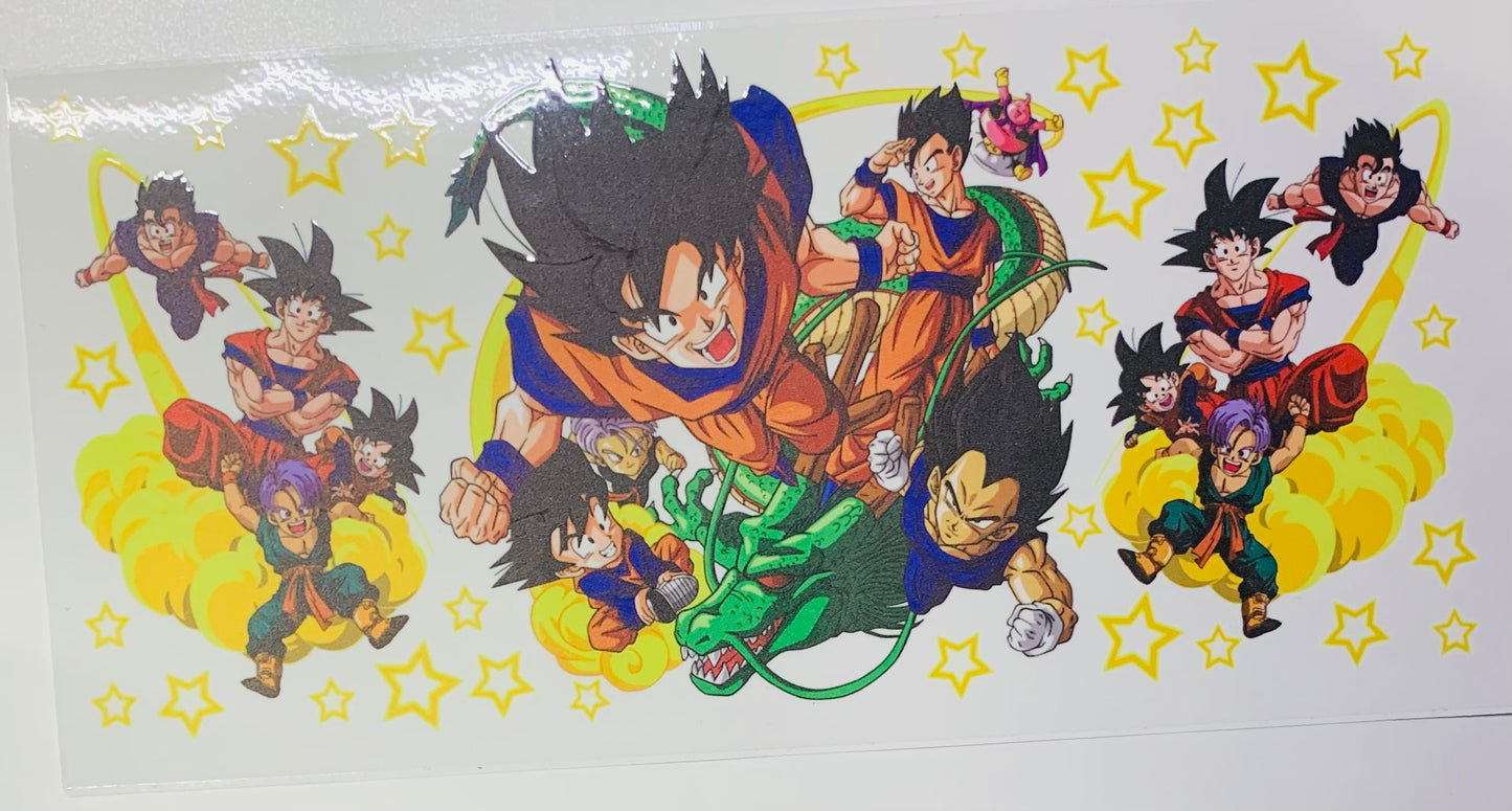 Dragon Ball Z Goku Stars Cup Transfer