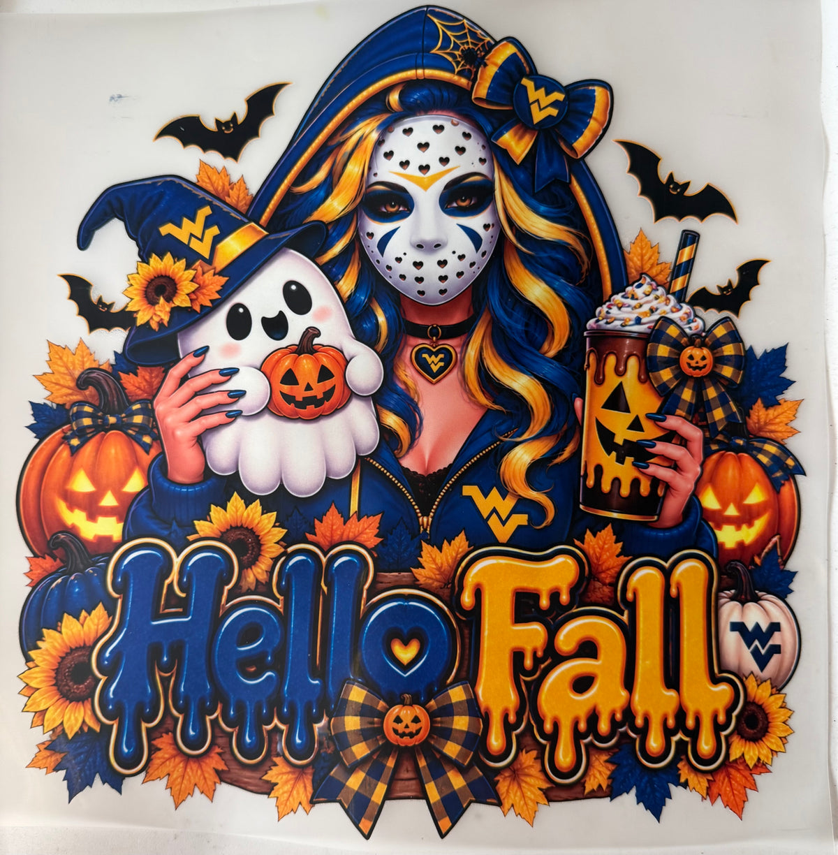 Wv hello fall DTF transfers