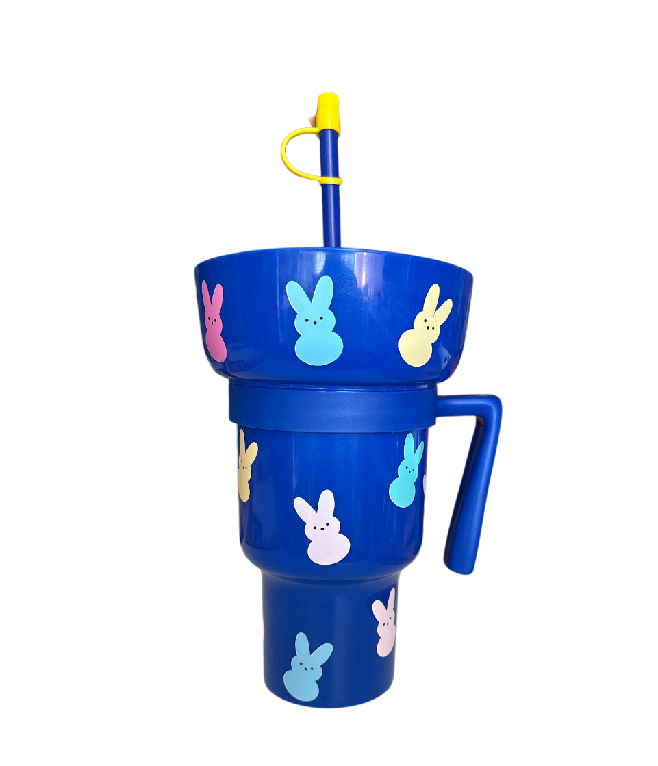 Peeps easter Blue snack drink cup