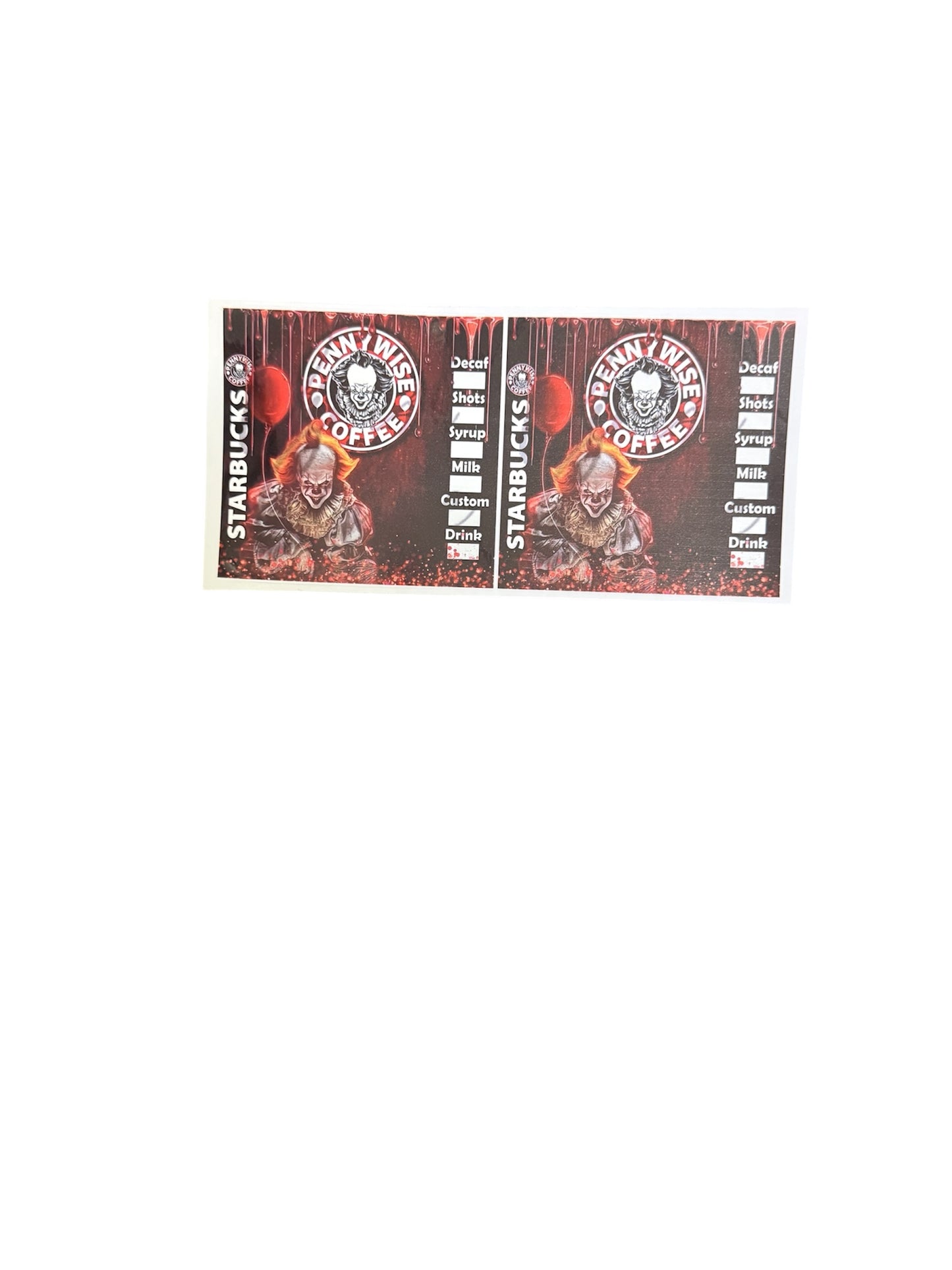 Pennywise Coffee 2x UV Cup Transfer