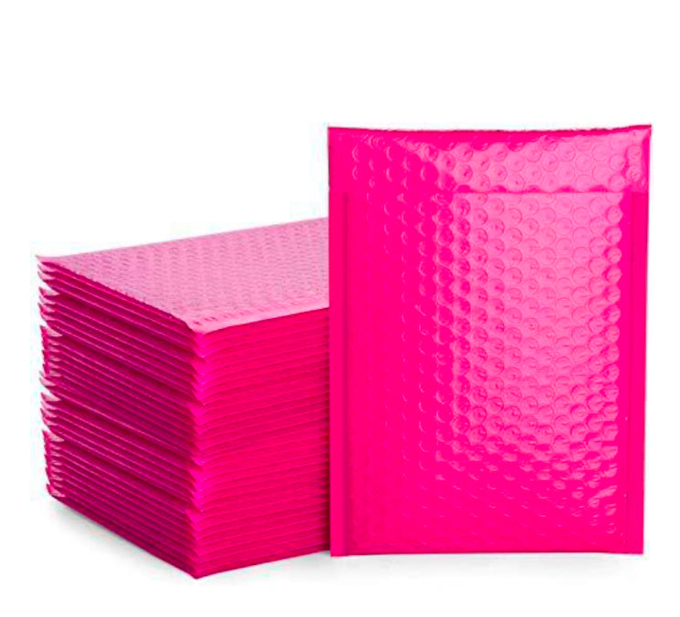 6x9 Pink Bubble Mailers (40 Count)