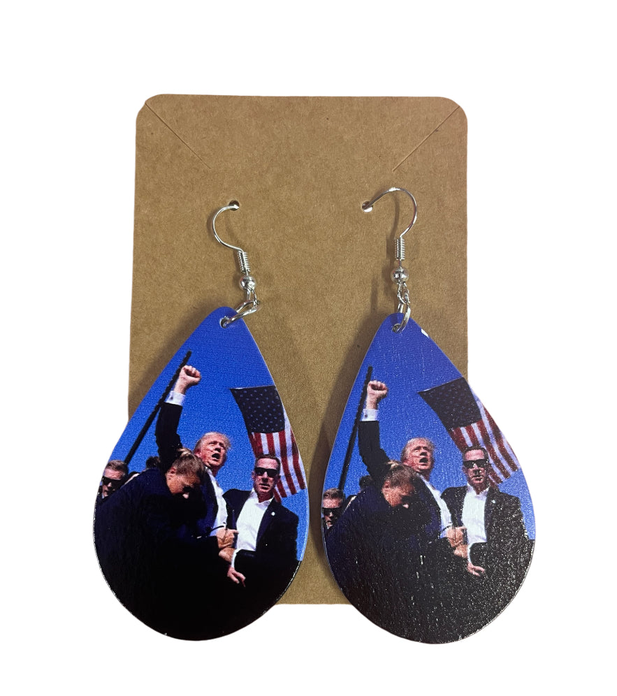 Trump Earrings