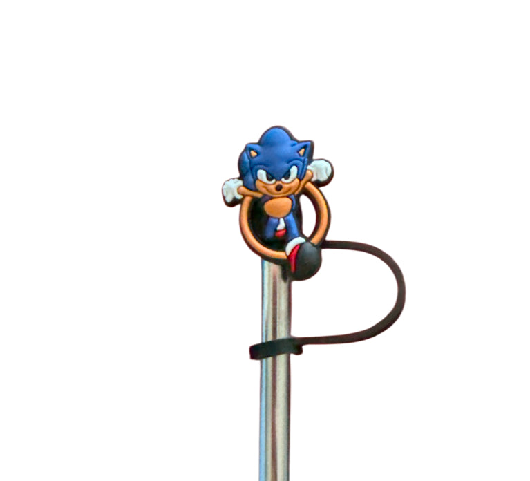 Sonic circle Straw Topper