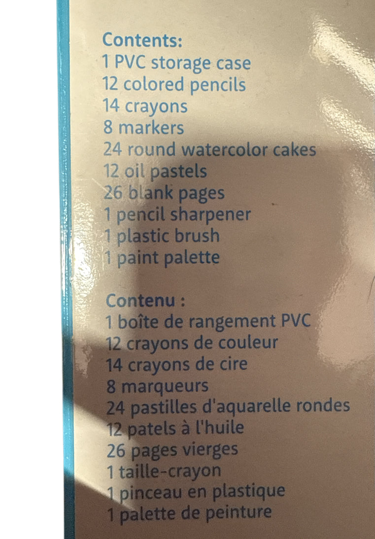 100 piece art set