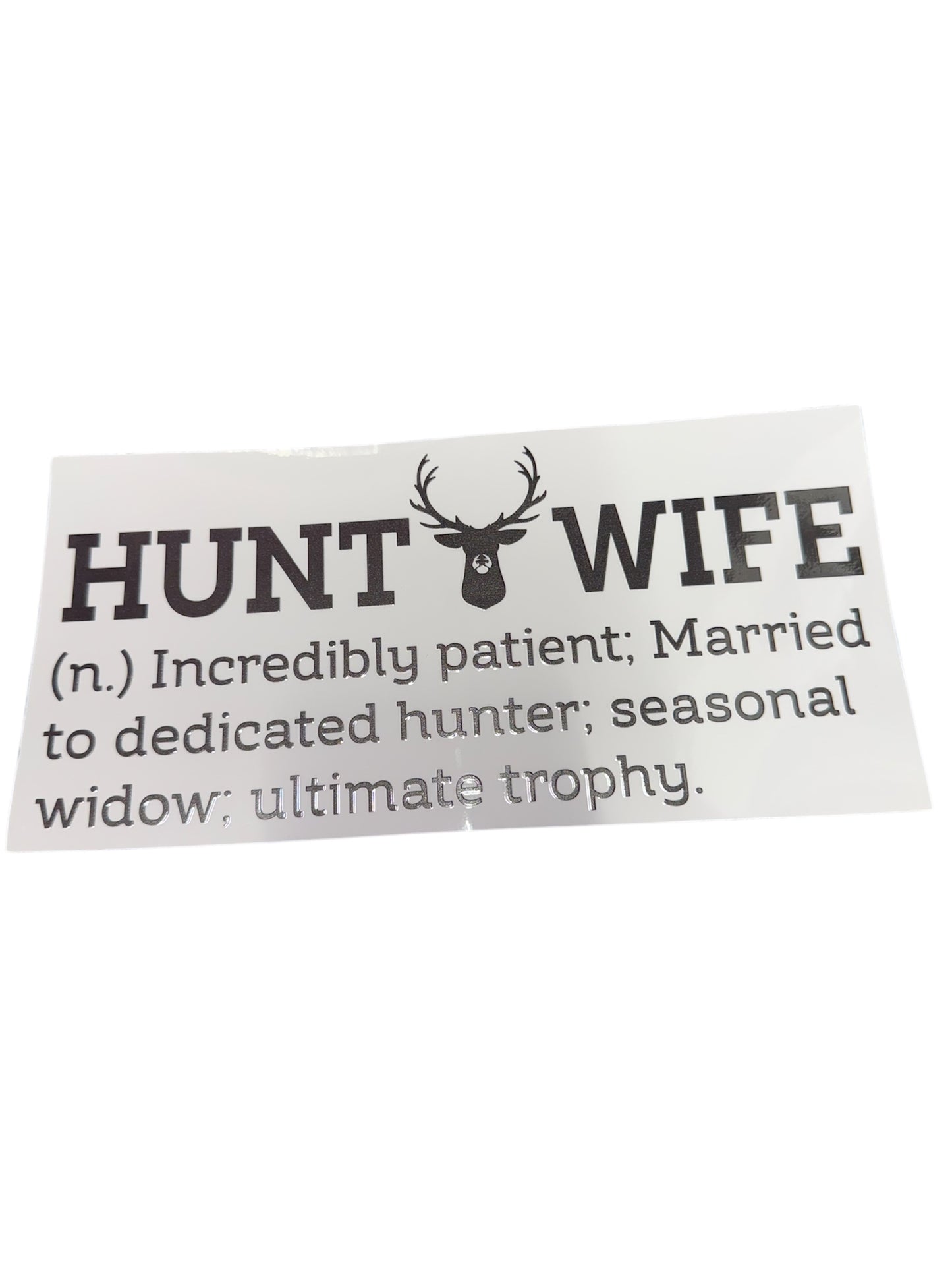 Hunt deer wife Cup Transfer