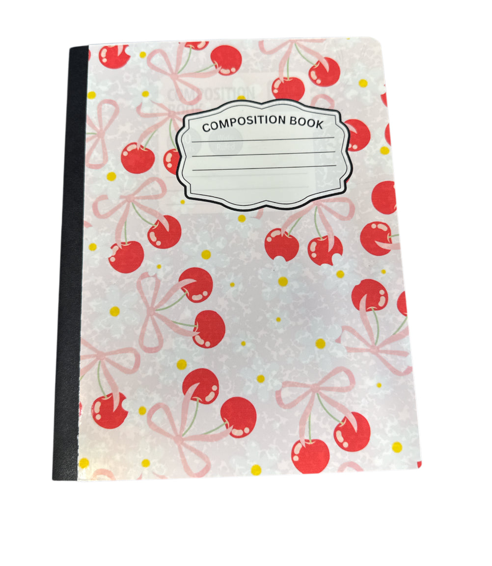 Composition notebooks .. front & back done