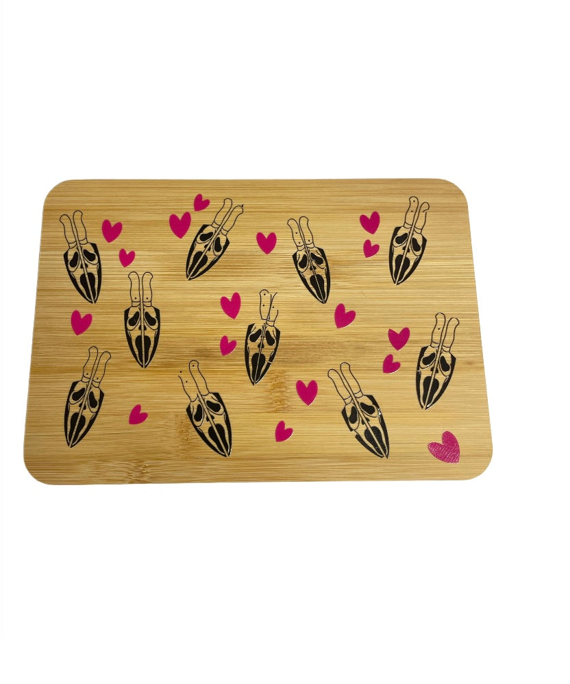 Ghost face ,scary movie horror Cutting Board