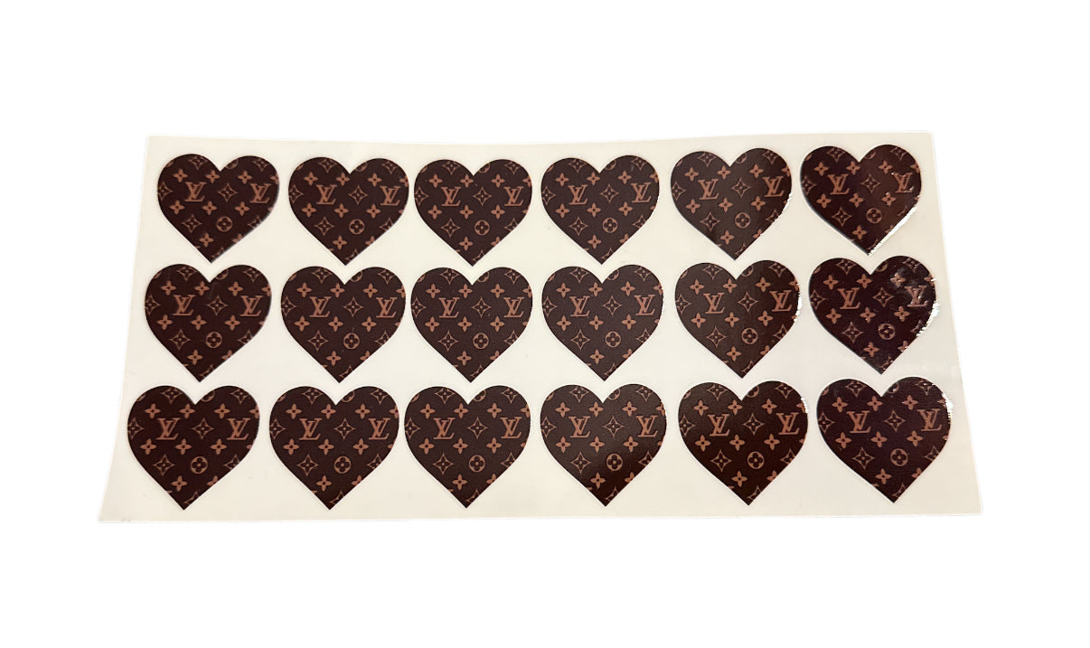Lv heart heart Cup Transfer