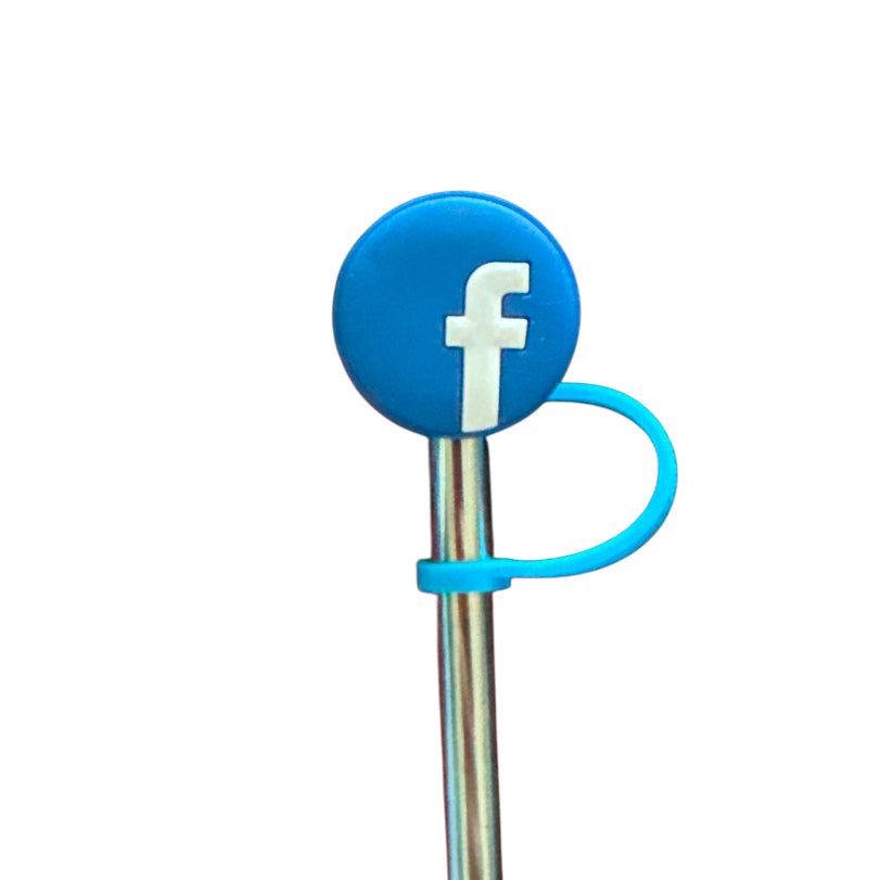 Facebook Straw Topper