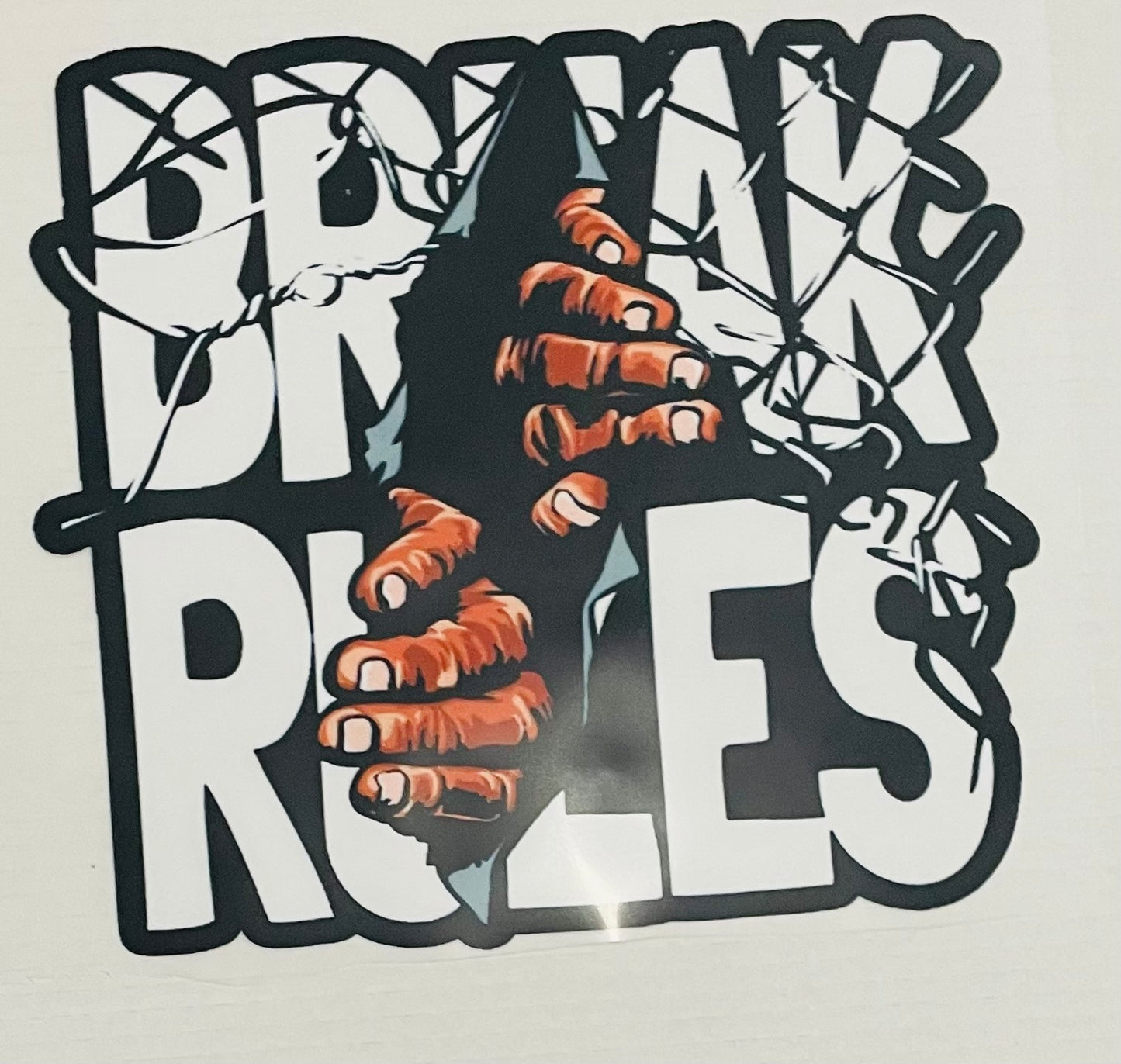 Break Rules DTF Heat Transfer
