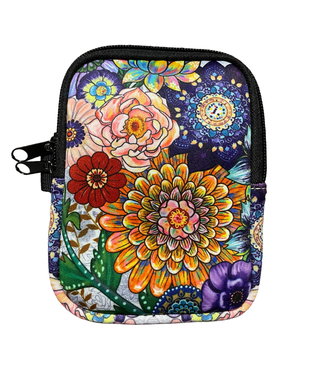 Colorful flower Drinkware Pouch