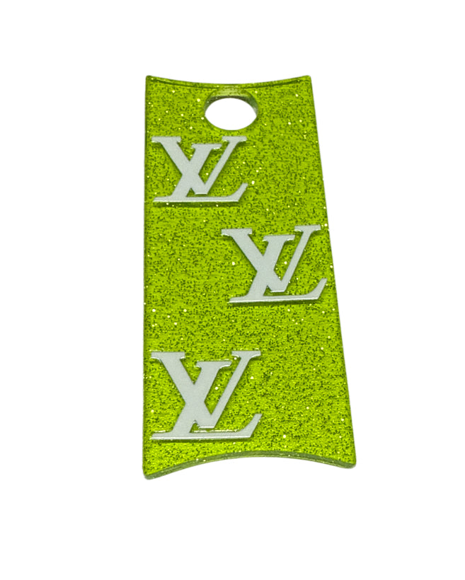 Lv 3 Tumbler glitter plate cover