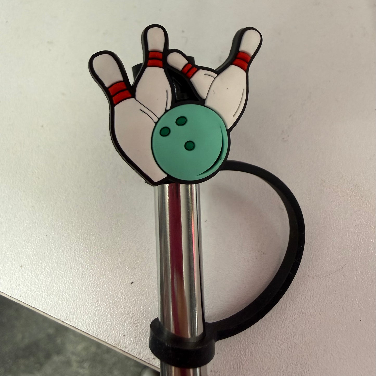 Bowling Straw Topper