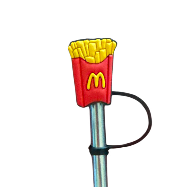 McDonald fries Straw Topper