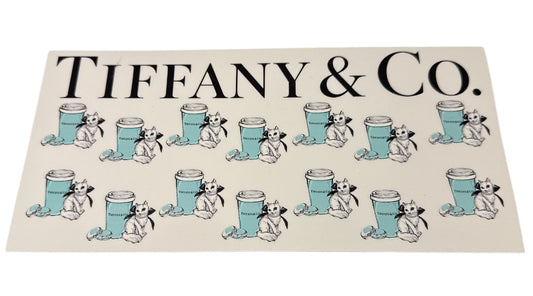 Tiff & co cats Cup Transfer
