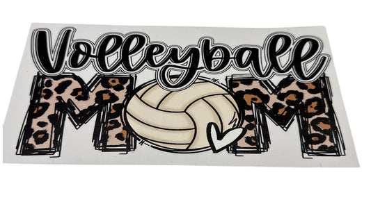 Volleyball mom Cup Transfer