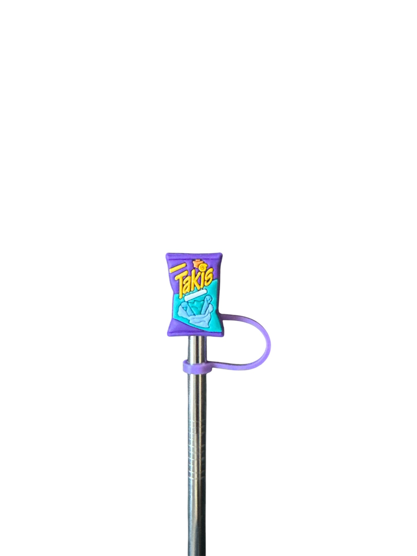 Blue takis Straw Topper