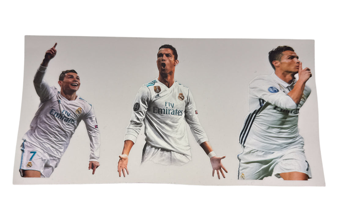 Soccer white shirt Cup Transfer
