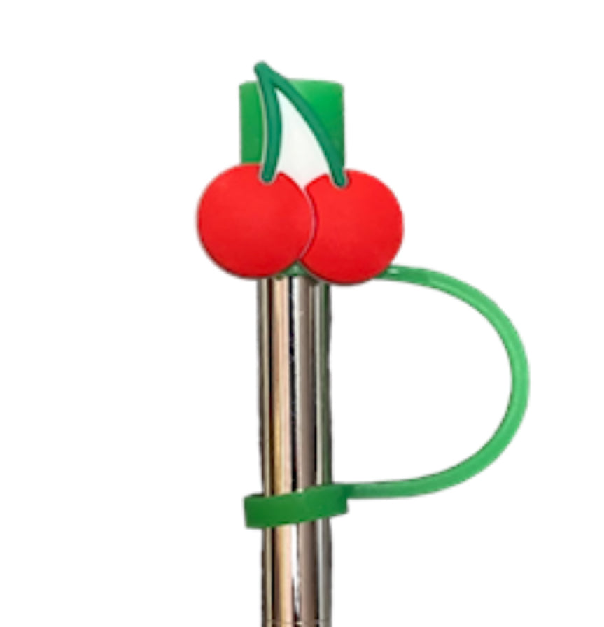 Cherry Straw Topper
