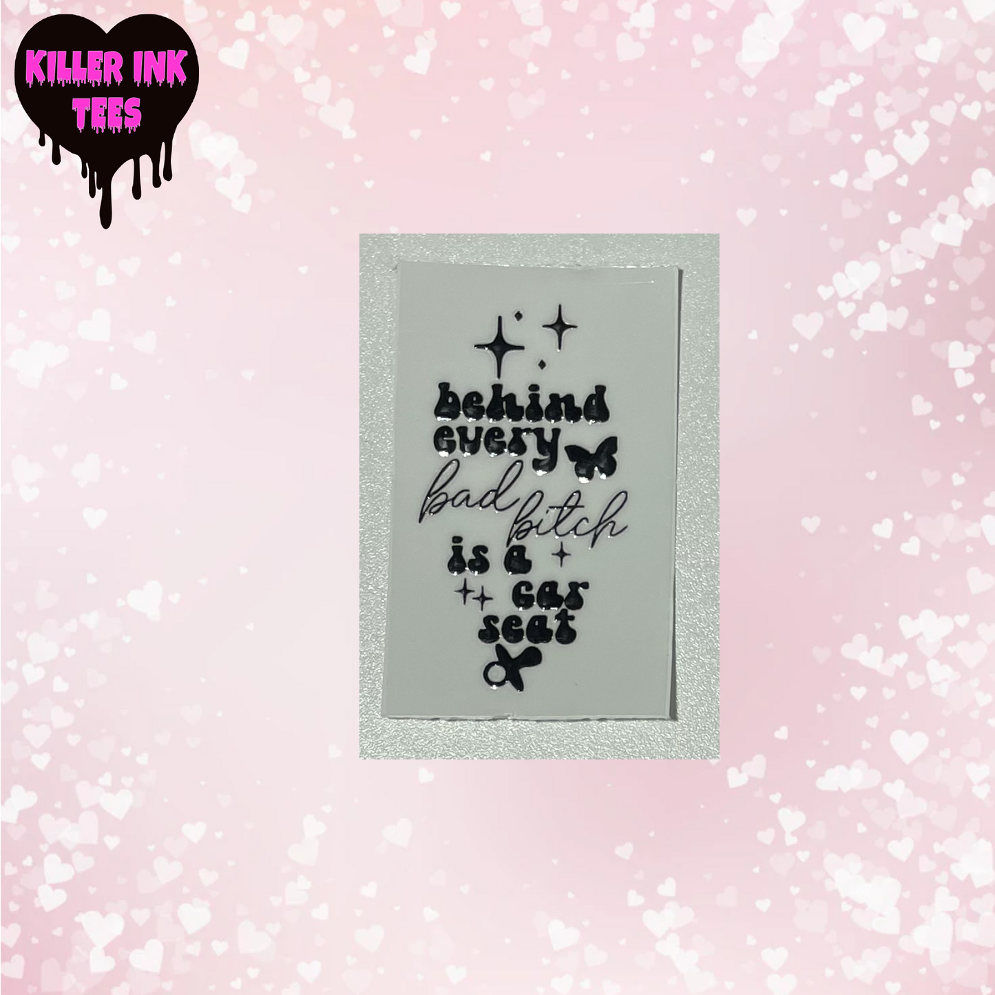 Behind Every Bad B*tch Motel Keychain Wrap