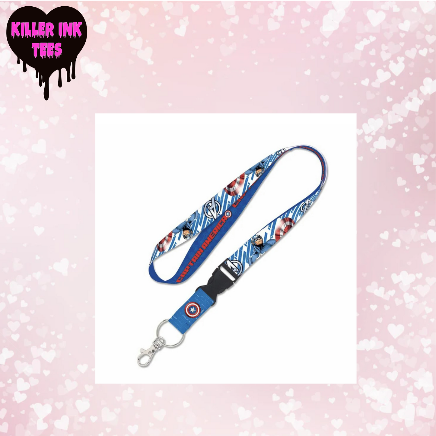 Captain America Lanyard
