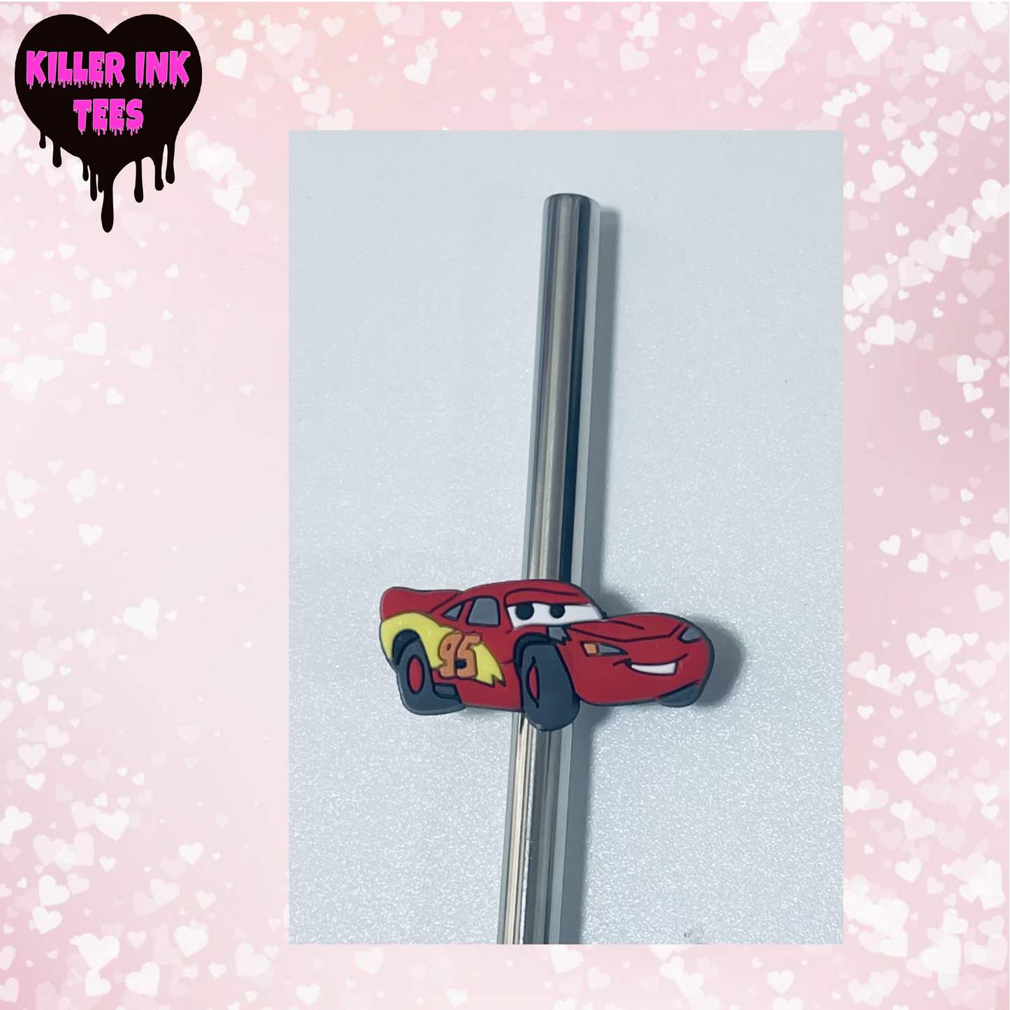 Cars Straw Charm