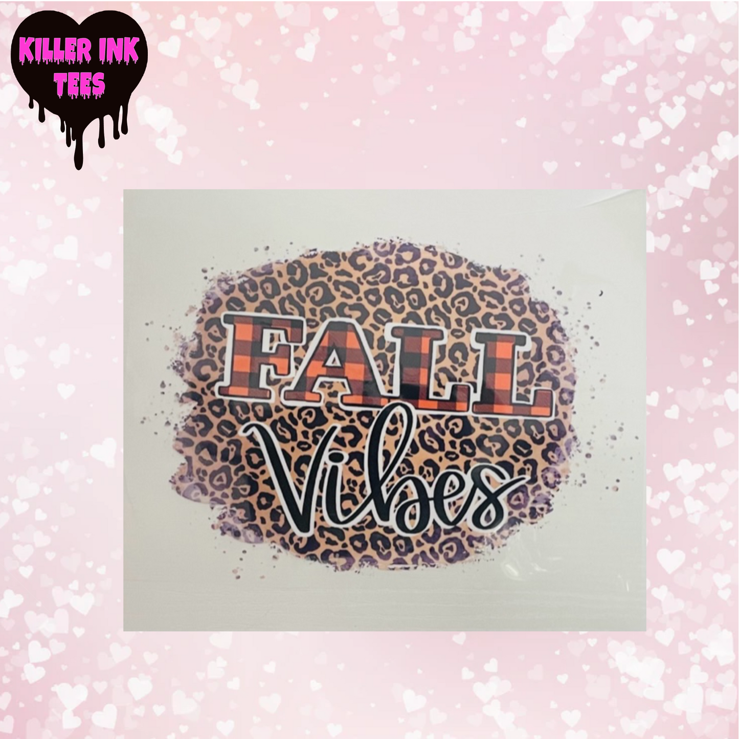 Fall Vibes DTF Heat Transfer