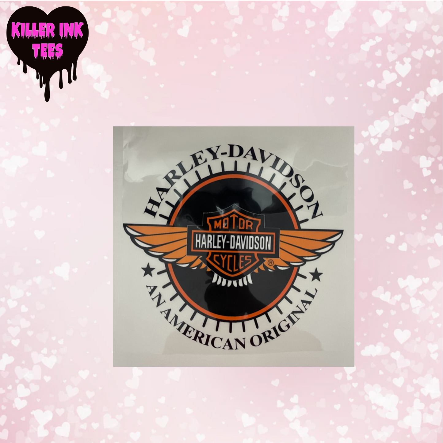 Harley Davidson An American OG DTF Heat Transfer