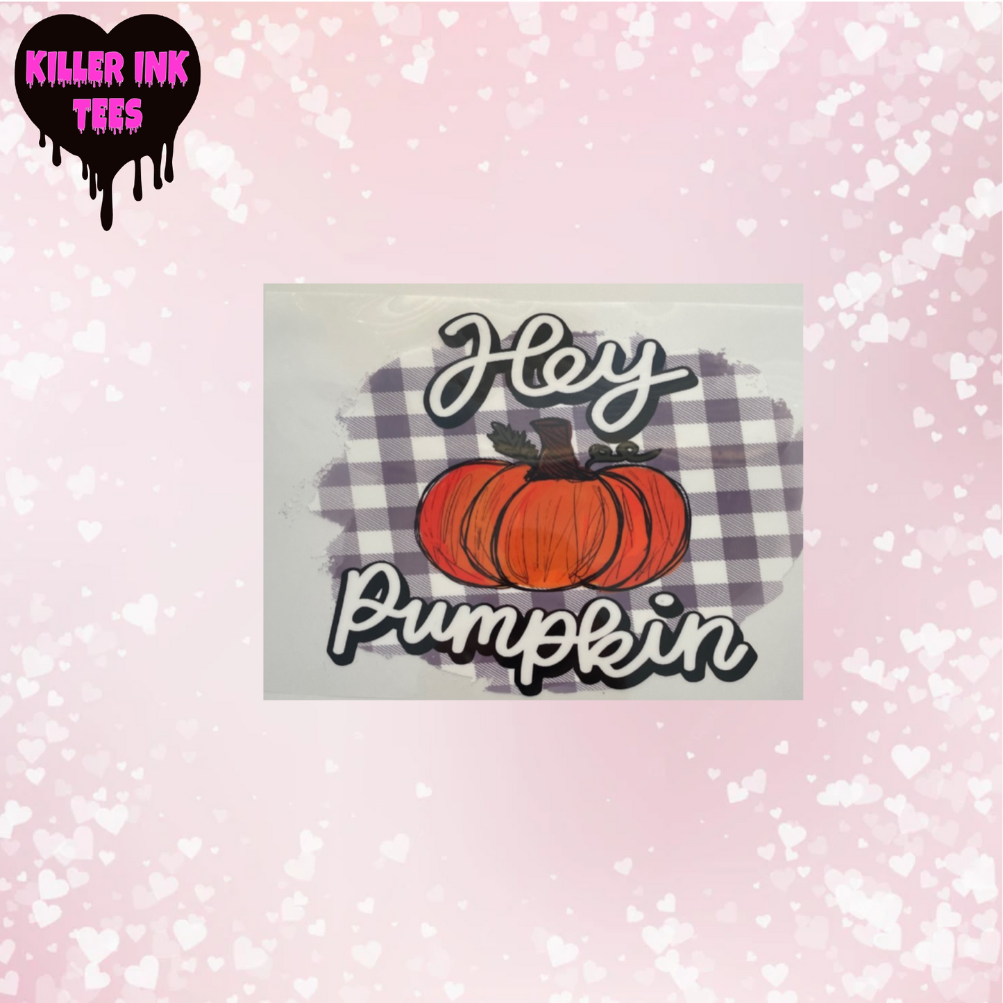 Hey Pumpkin DTF Heat Transfer