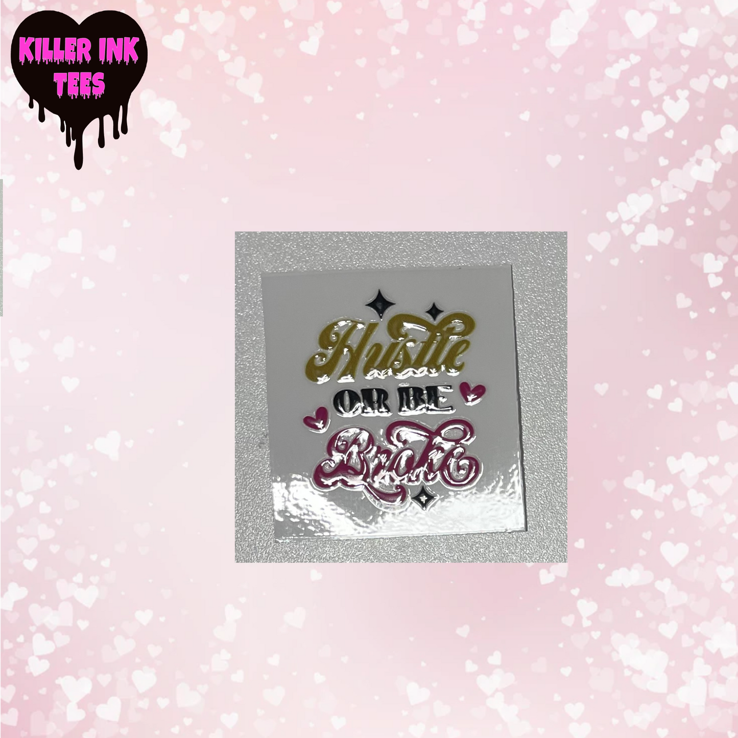 Hustle or Be Broke Motel Keychain Wrap