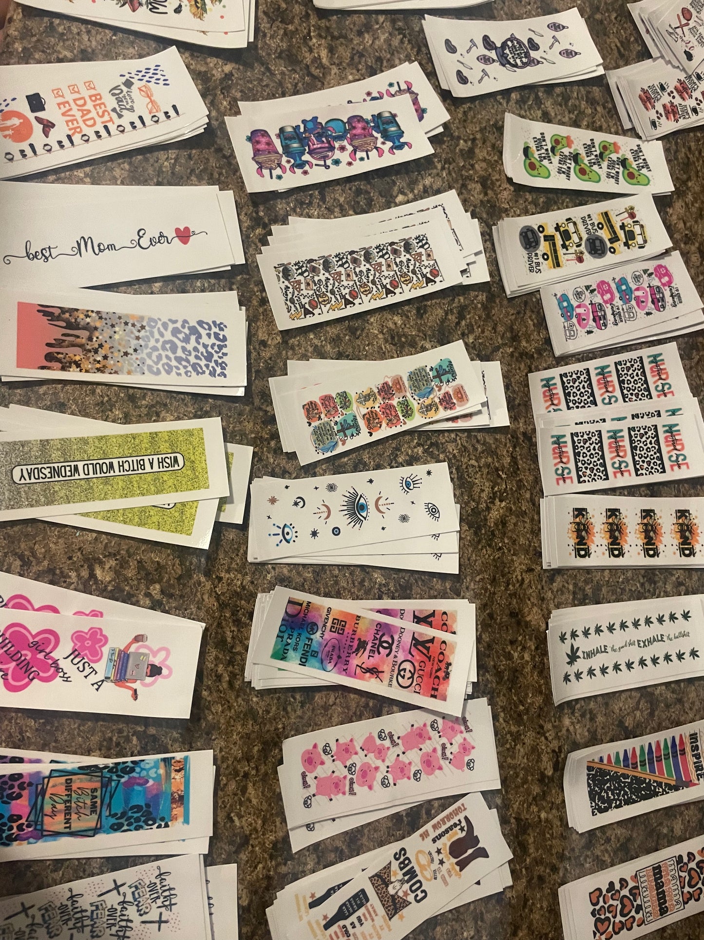 10 Mystery Bundle Pen Wraps