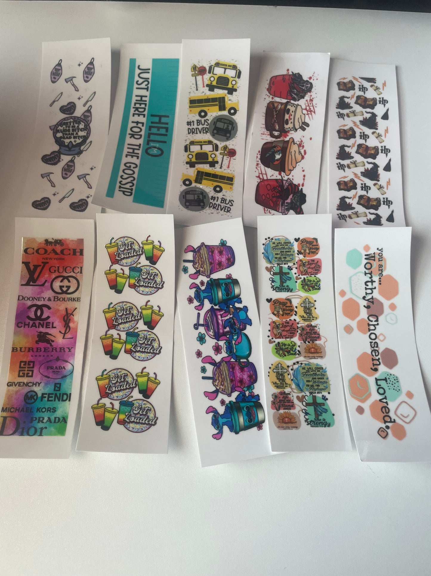 10 Mystery Bundle Pen Wraps