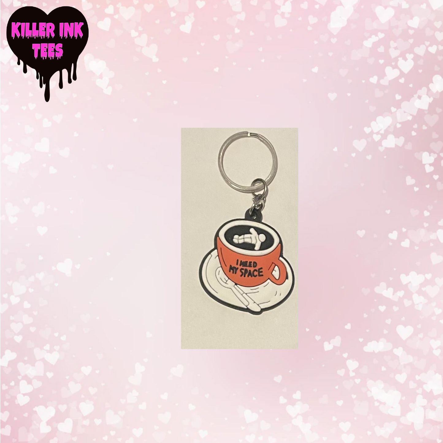 I Need My Space Keychain