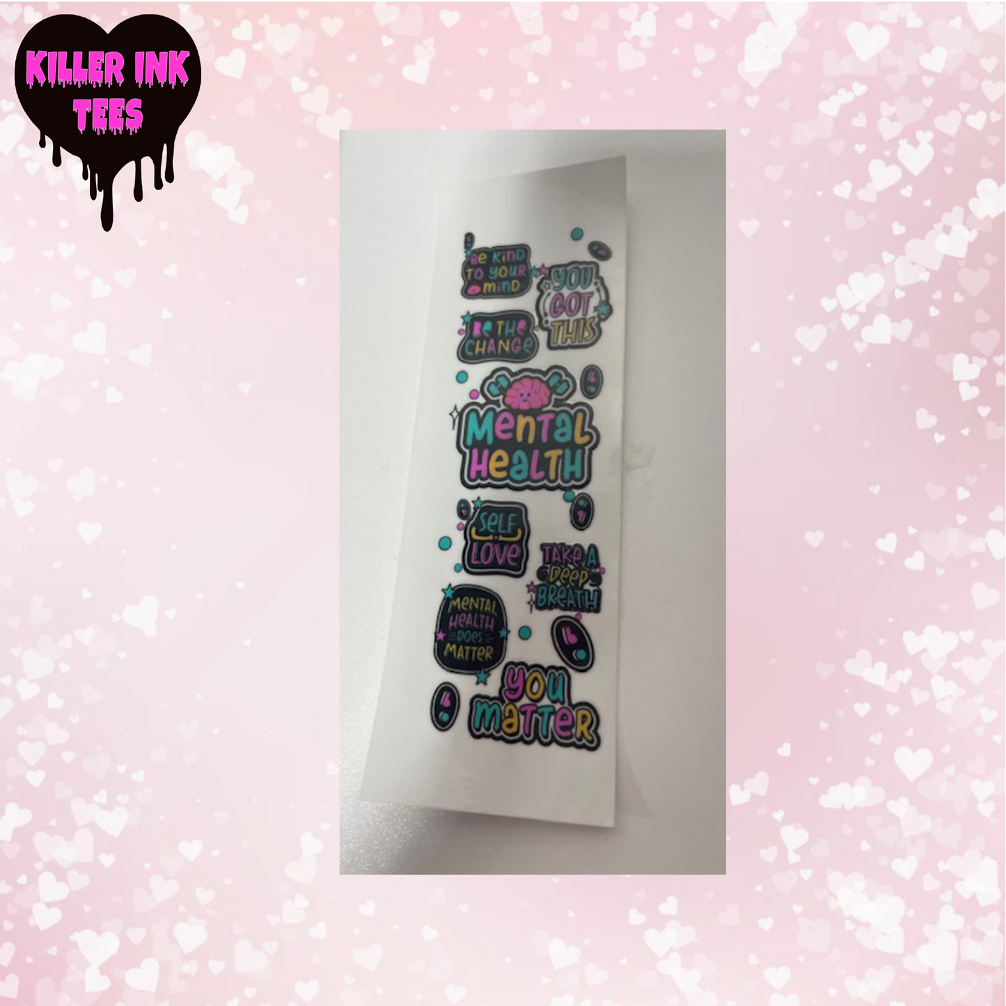 Mental Health Positivity Pen Wrap