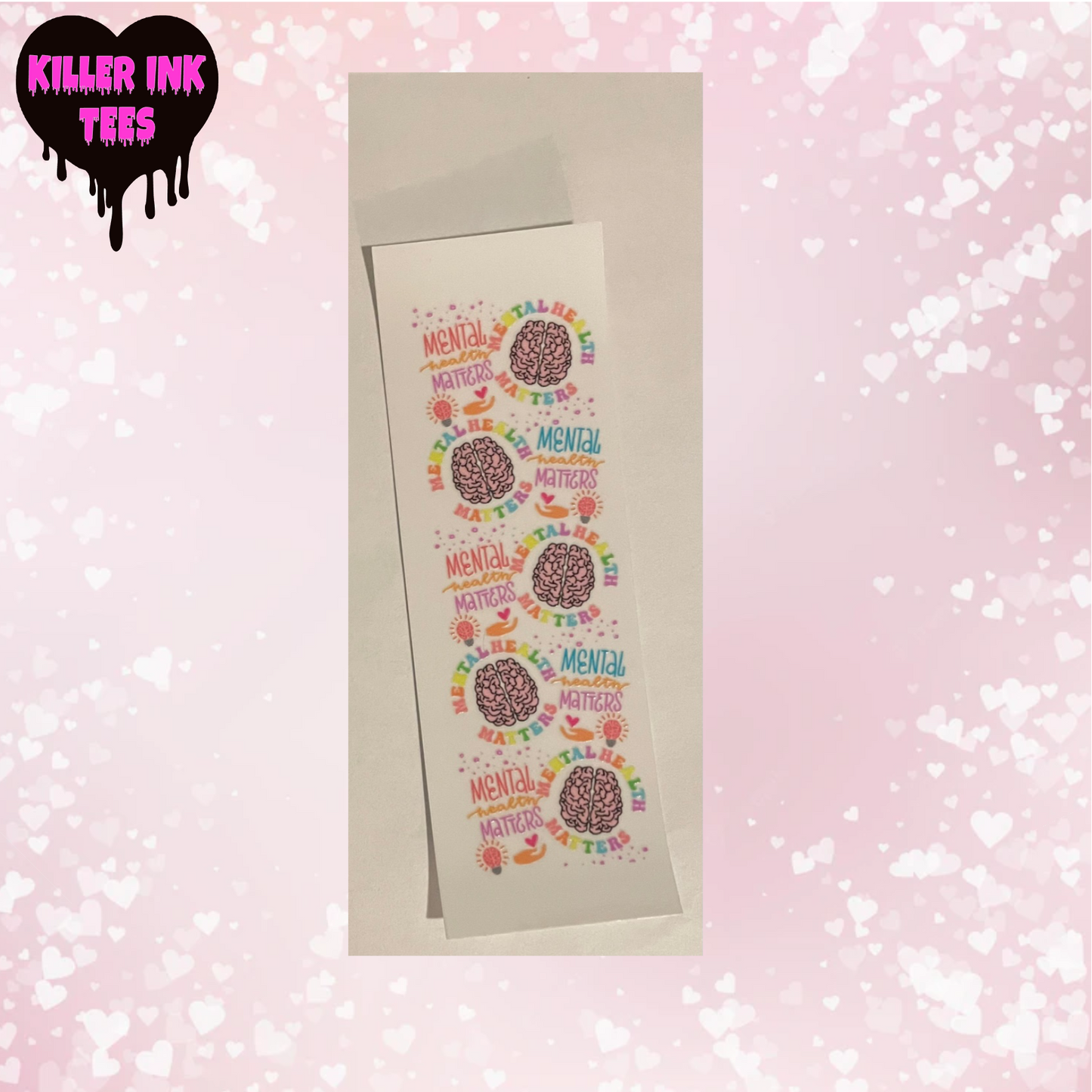 Mental Health Brain Pen Wrap