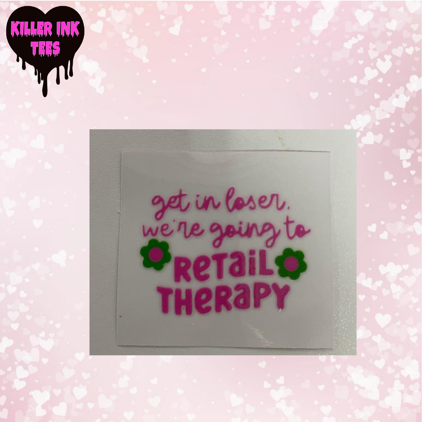 Retail Therapy Motel Keychain Wrap