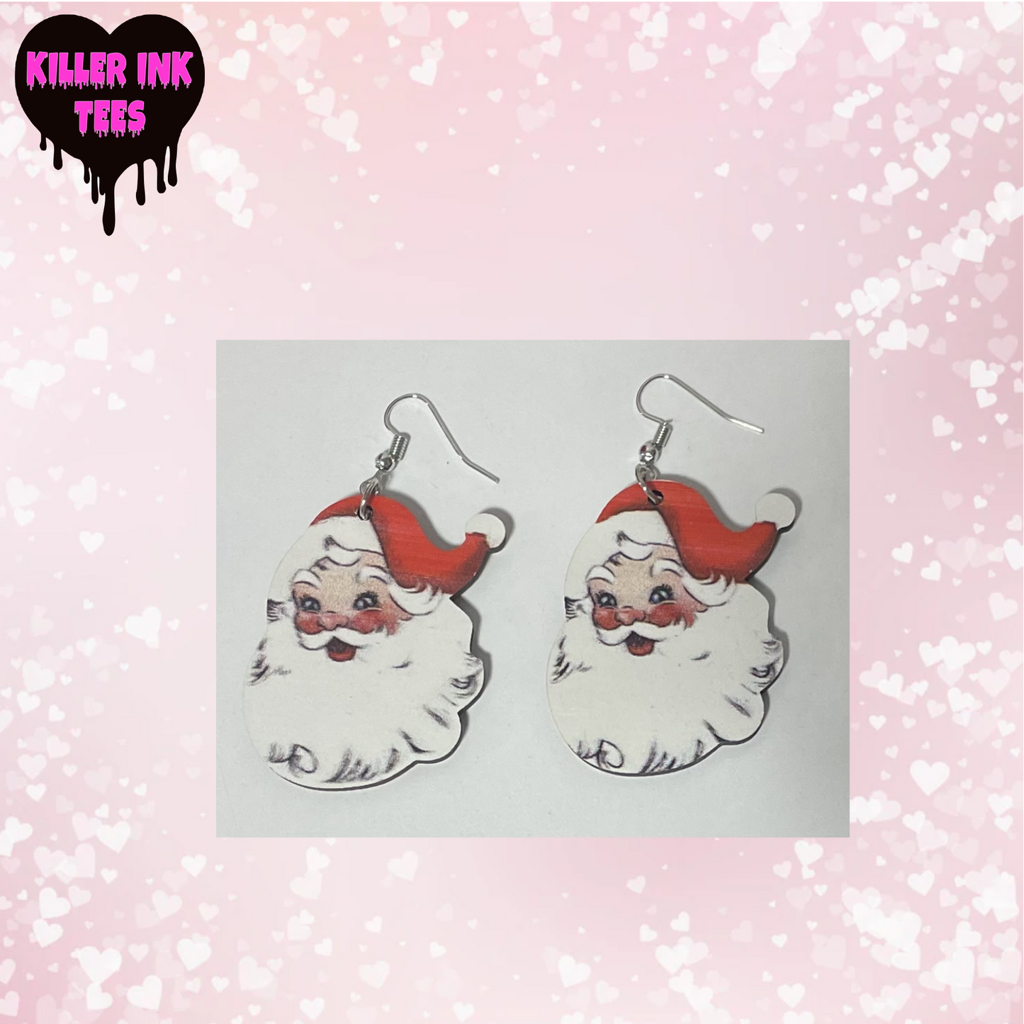 Santa Earrings