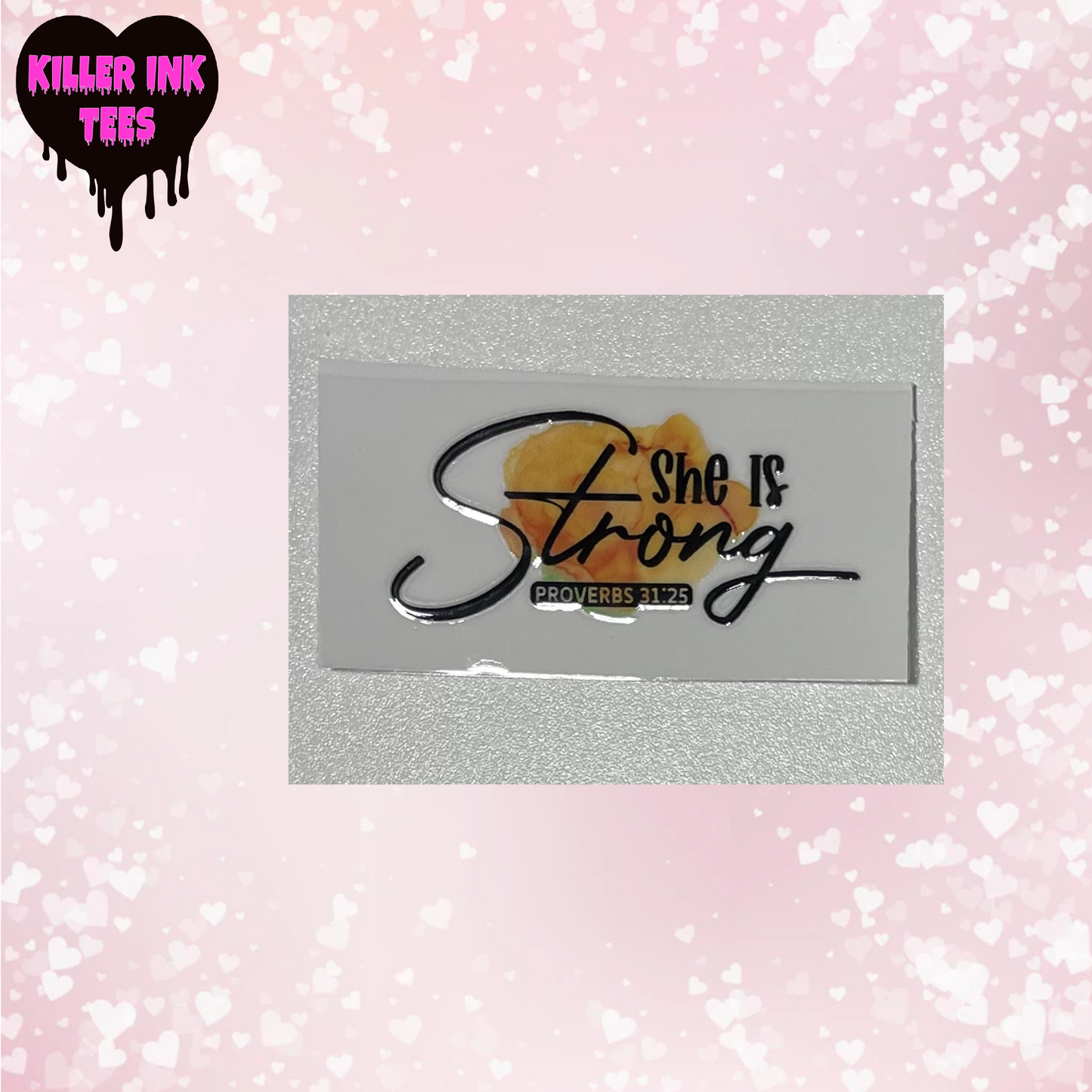 She is Strong Motel Keychain Wrap