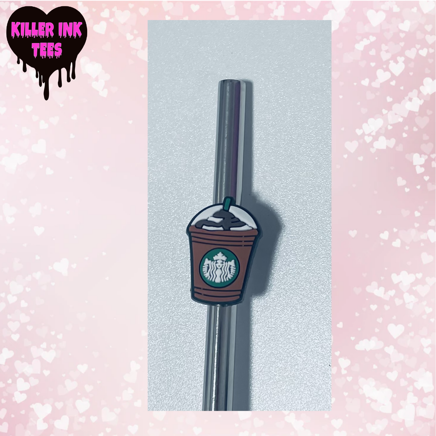 Starbucks Chocolate Swirl Straw Charm