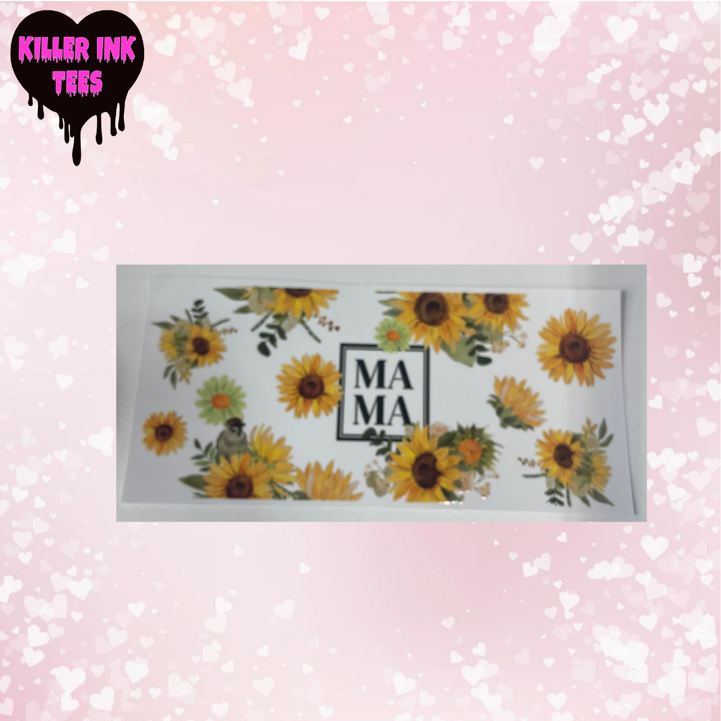 Sunflower Mama Cup Transfer