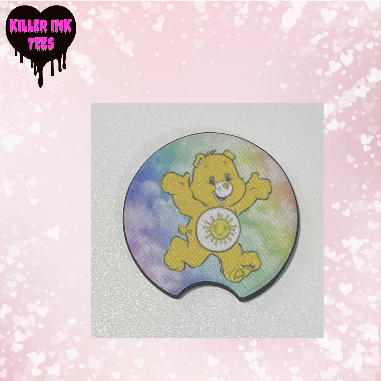 Sunshine Bear Cup Coaster For Vehicle