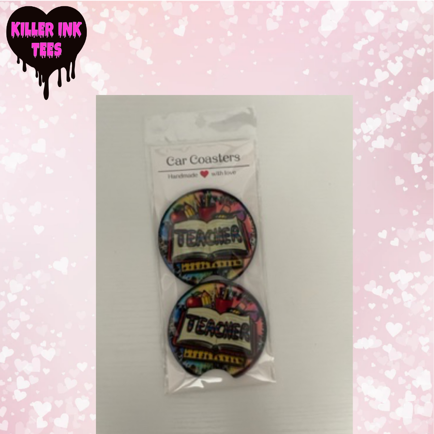 Teacher Cup Coaster For Vehicle