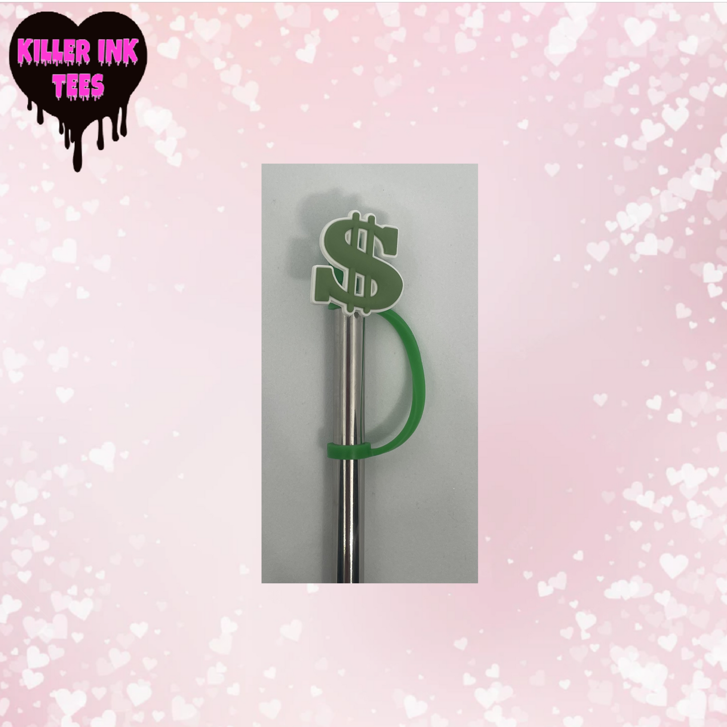 Money Sign Straw Topper