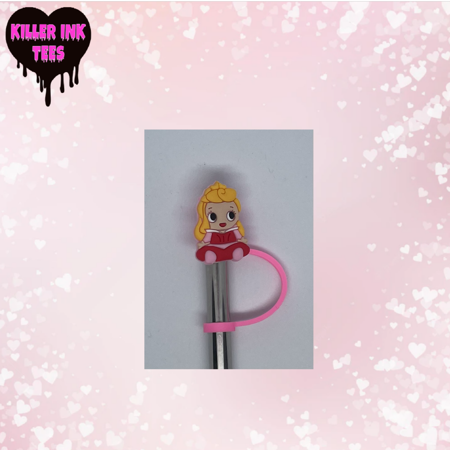 Sleeping Beauty Straw Topper