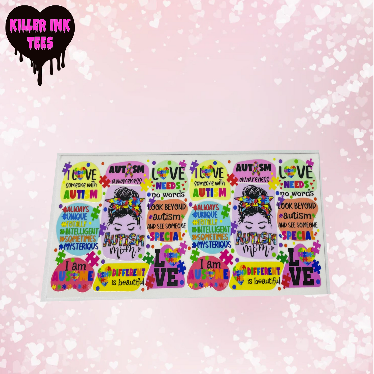 Autism Mom cup transfer