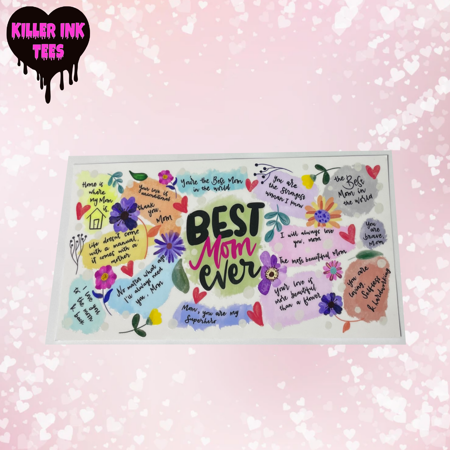 Best Mom Ever cup transfer